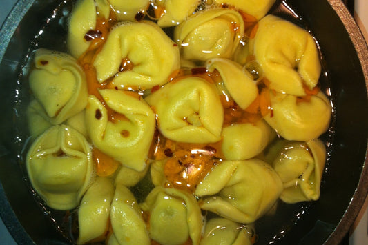 Kycklingsoppa med tortellini