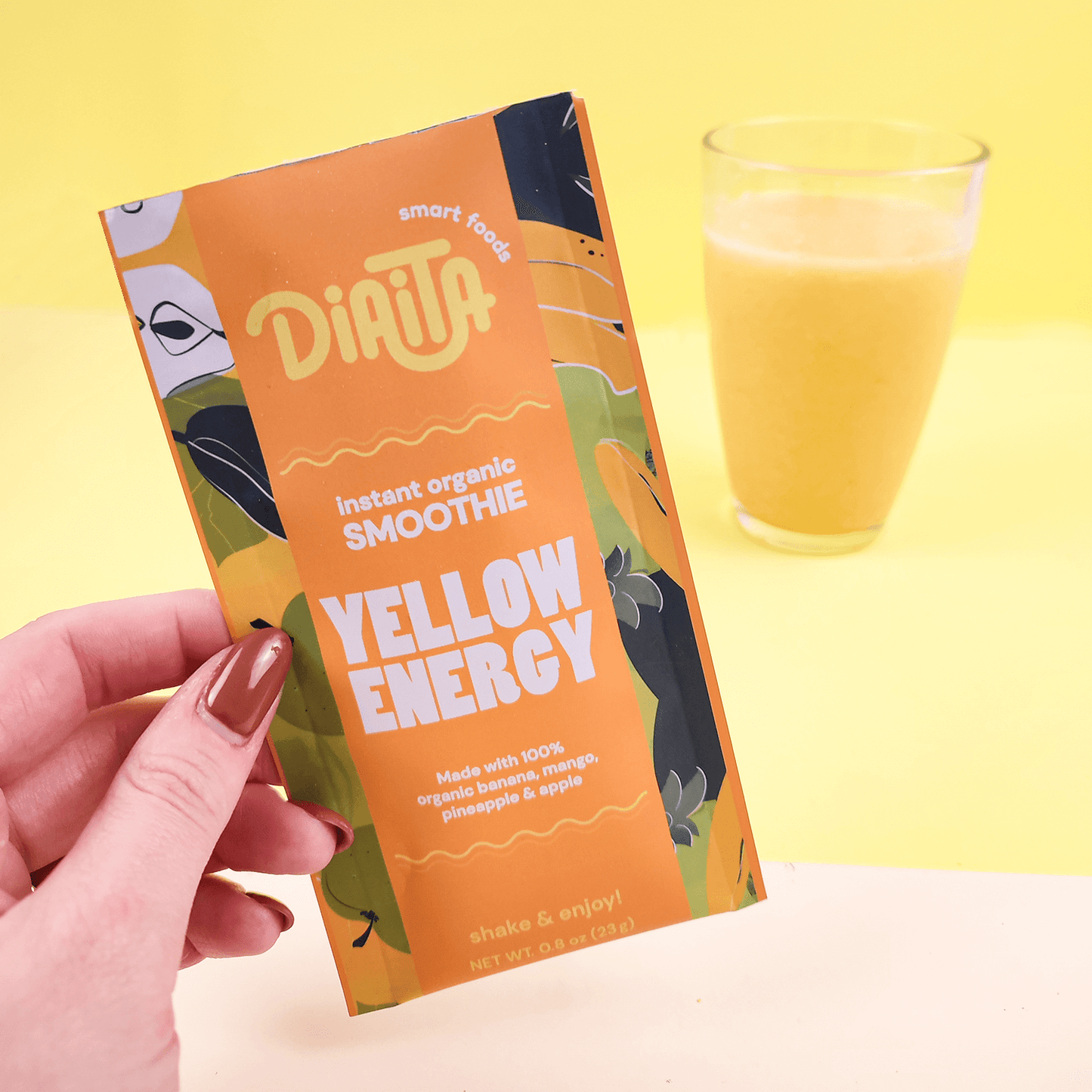 Økologisk smoothie – blandet pakke (4 smaker)