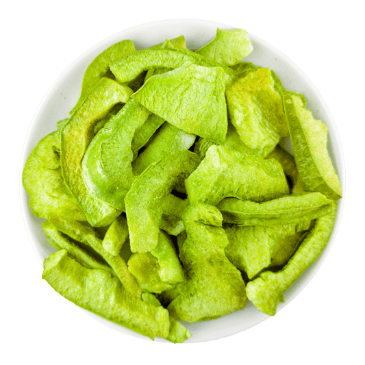 Frystorkad Grön Paprika (40 g)