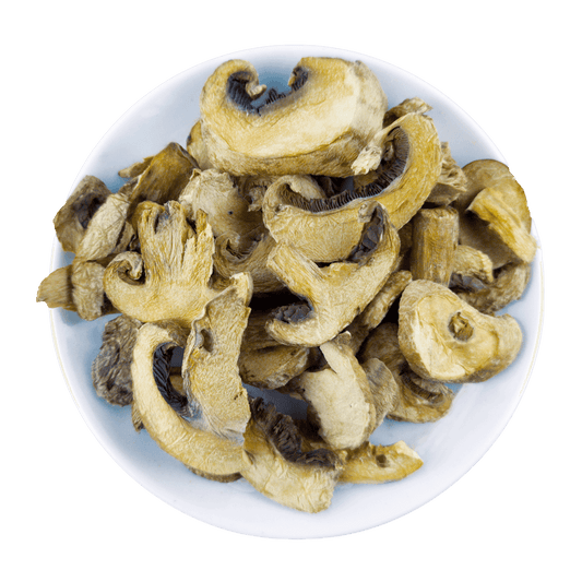 Frystorkade Skivade Champinjoner 50g - Tillagade & Saltade