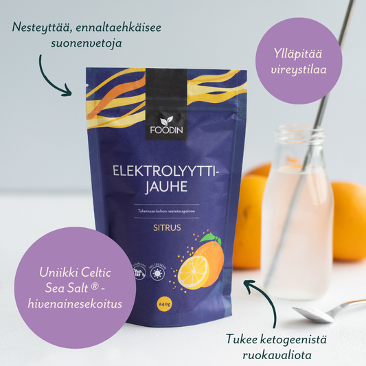 Elektrolytpulver Citrus 240 g