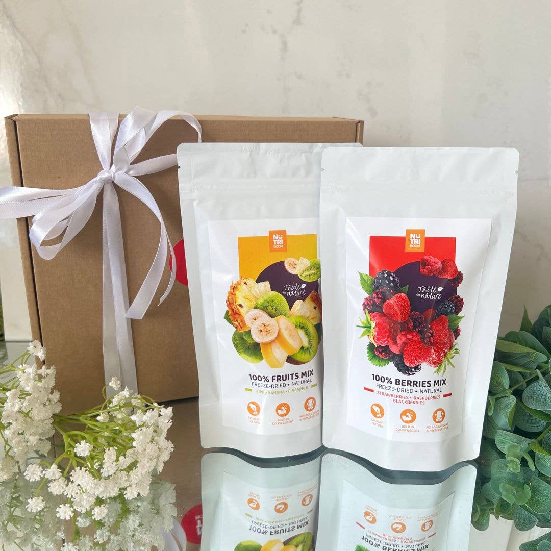 Frystorkad Bärmix + Fruktmix: SET