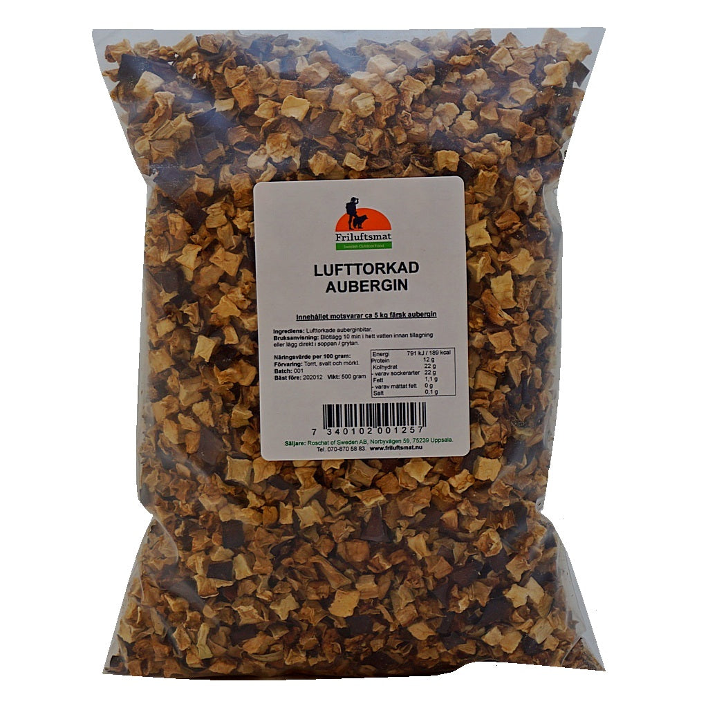 Torkad Aubergine 300 g