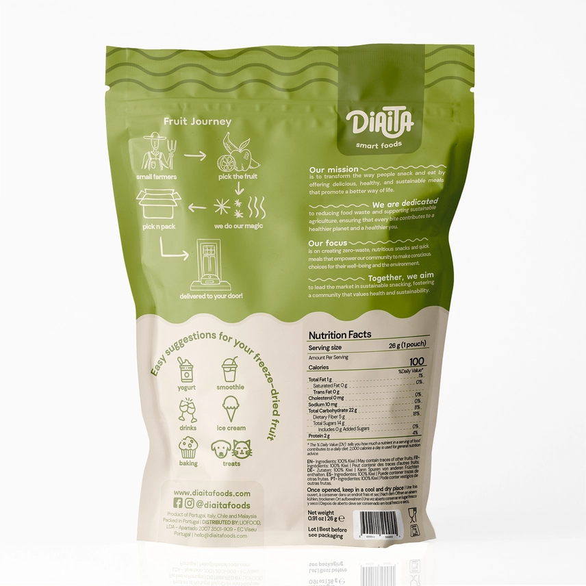 Frystorkad Kiwi (26 gram)
