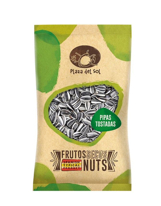 Rostade & Saltade Solrosfrön (250 gram)