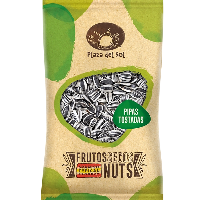 Rostade & Saltade Solrosfrön (250 gram)