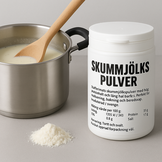 Laktoositon maitojauhepurkki