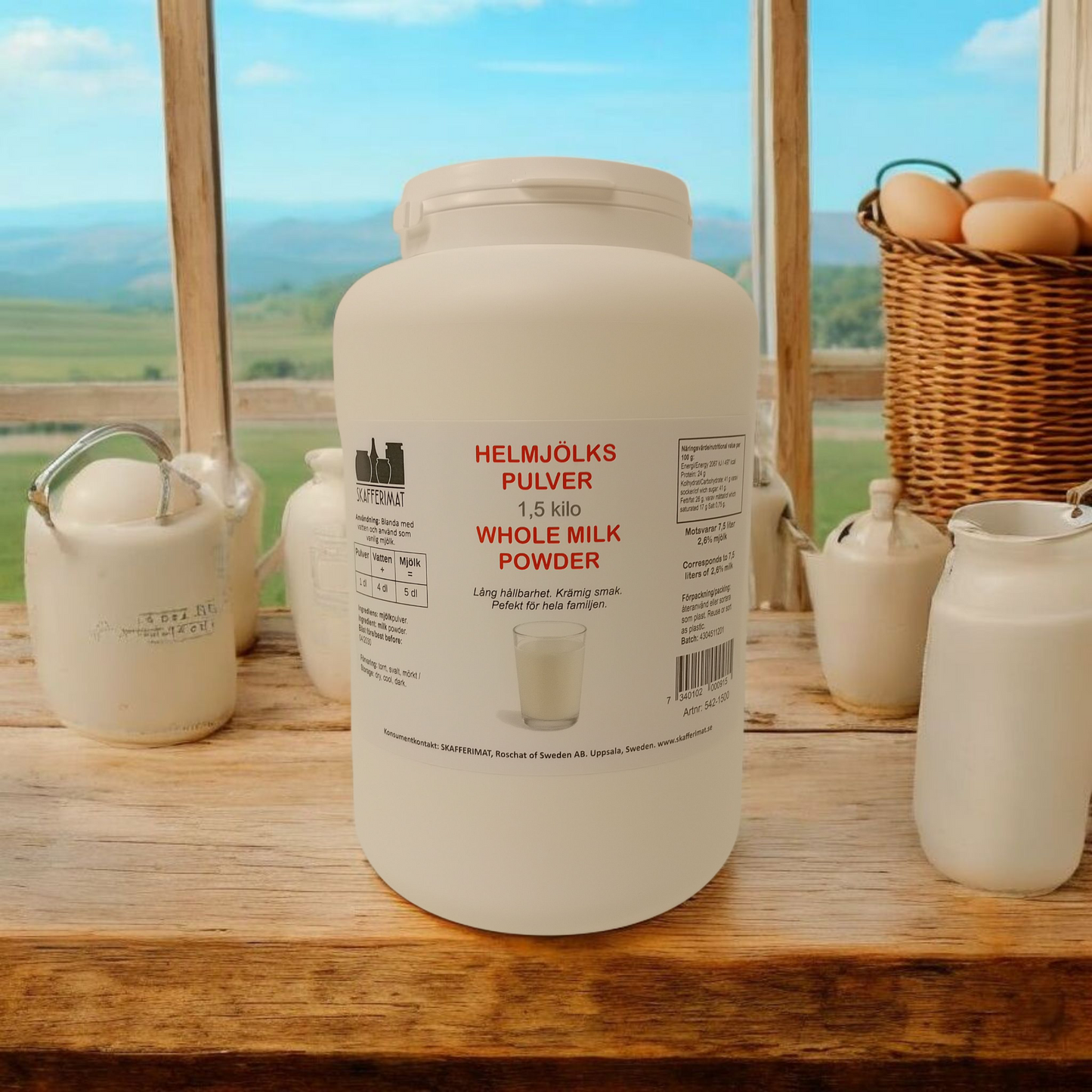 Helmelkpulver 500g