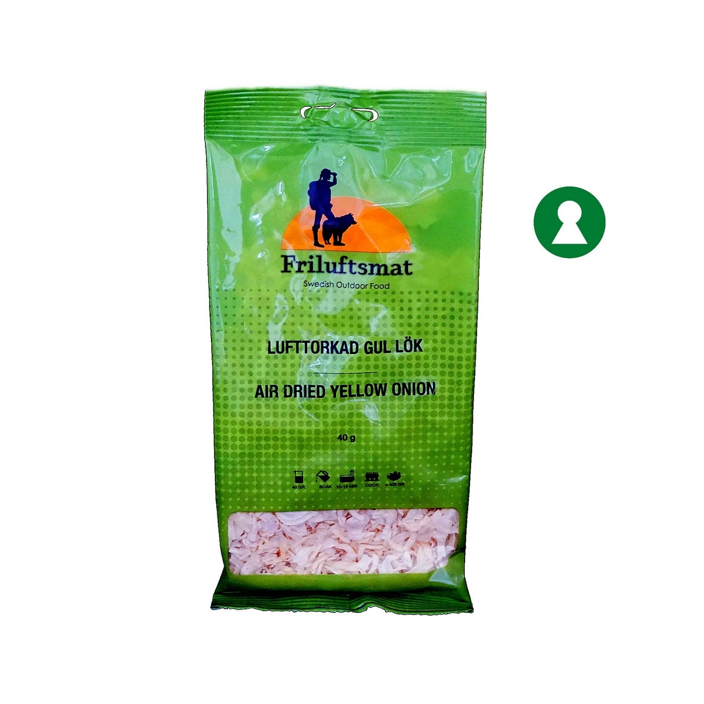 Gul Lök 40g, lufttorkad (Friluftsmat)
