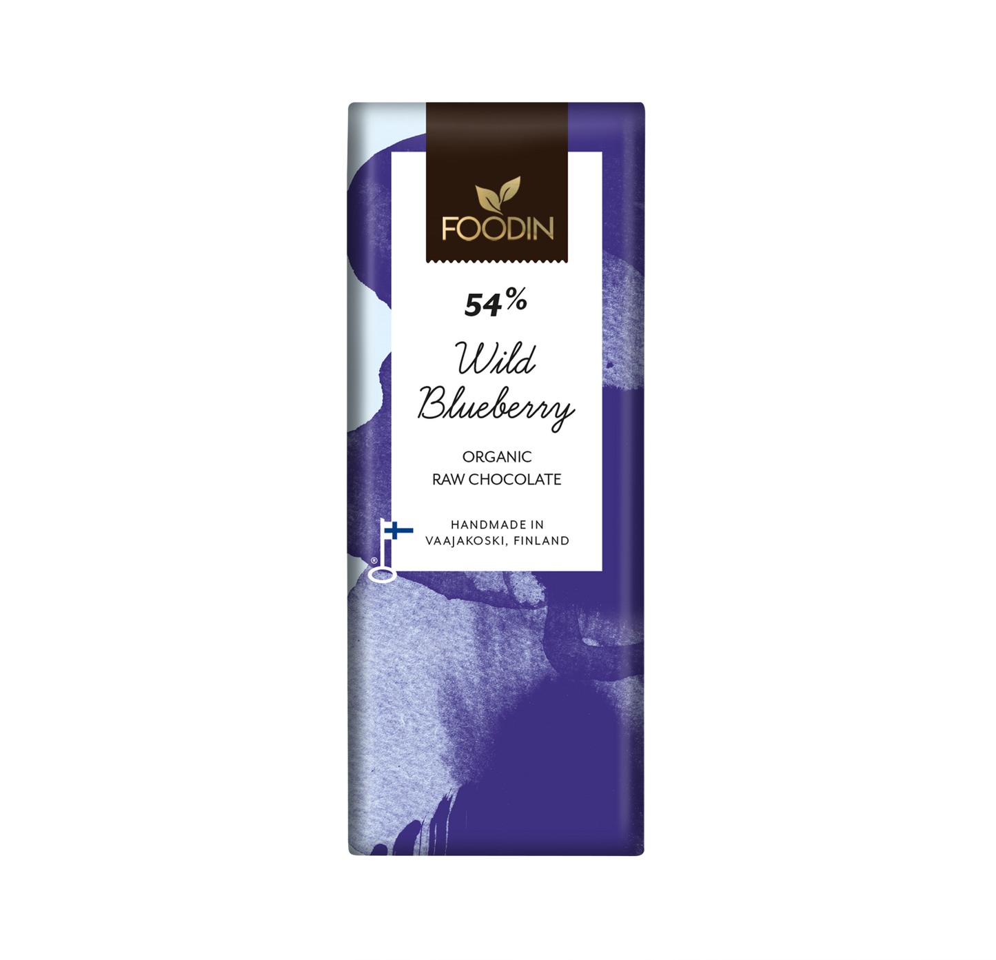 Raw Choklad Vild Blåbär 54% – 40 g