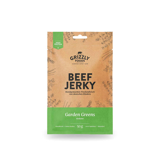 Beef Jerky Garden Greens – 50 g