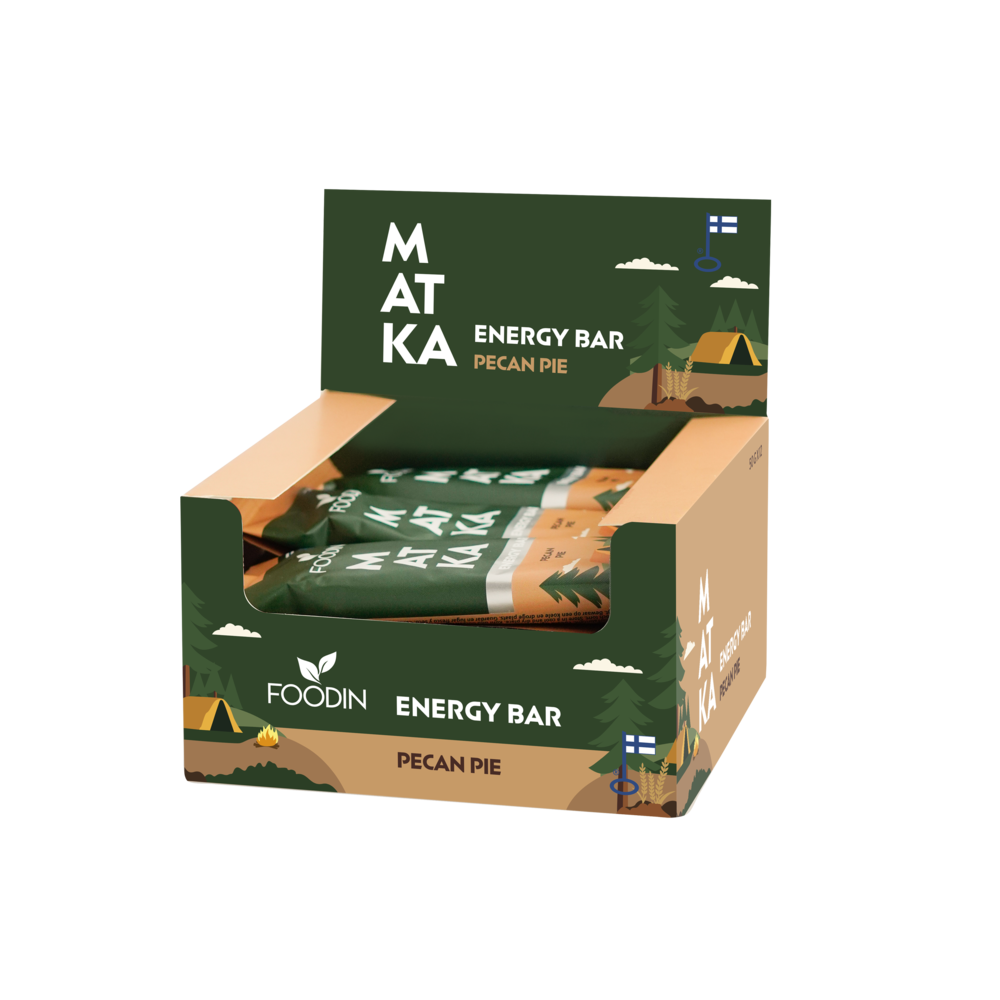 Energibar med pekannøtter | Glutenfri bar med pekannøtter