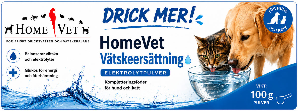 Vätskeersättning åt Hund 100 g