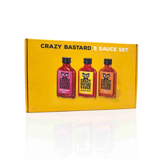 3-Set (bästsäljare) Hot Sauce Pack