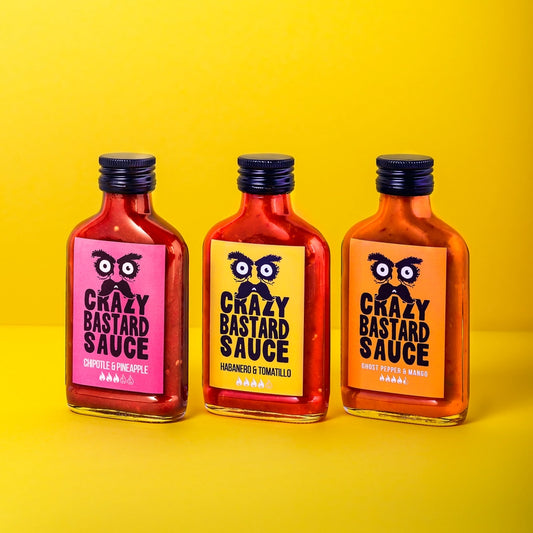 3-Set (bästsäljare) Hot Sauce Pack