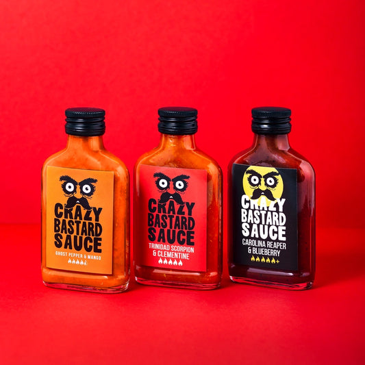 3-Set (hetaste) Hot Sauce Pack