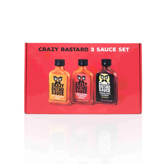 3-Set (hetaste) Hot Sauce Pack