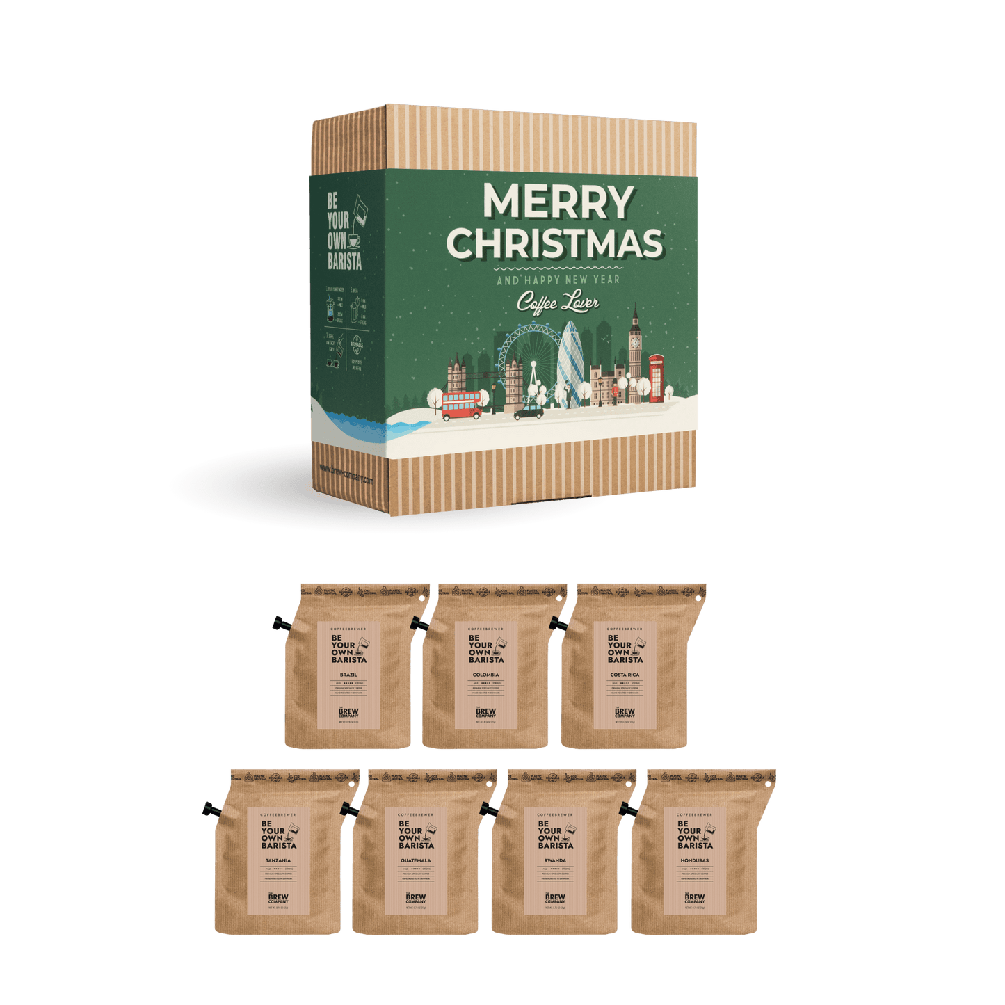 GOD JUL KAFFE PRESENTBOX (7 ST)