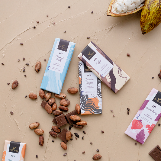 Rå Choklad Kokosmjölk 41%, Ekologisk 40 g