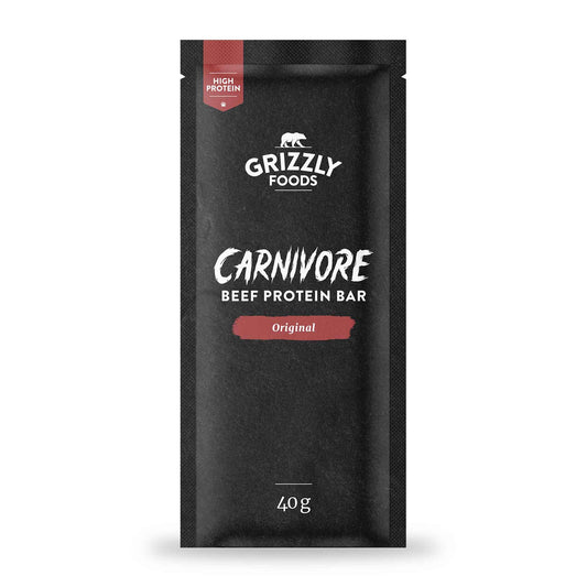 Carnivore Proteinstång Nötkött – 40 g