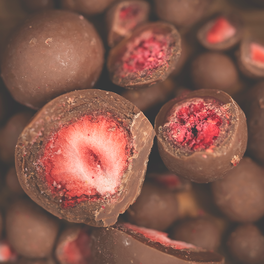 Rå Choklad Jordgubbe, Ekologisk 50g