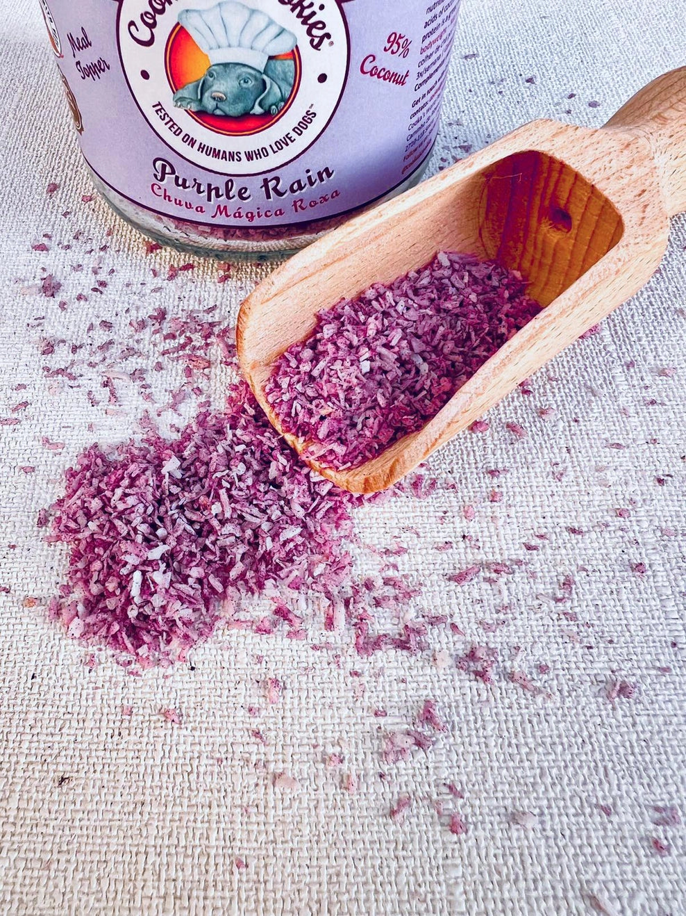 Purple Rain – kokostopping med lila sötpotatis, hund och katt 65 g