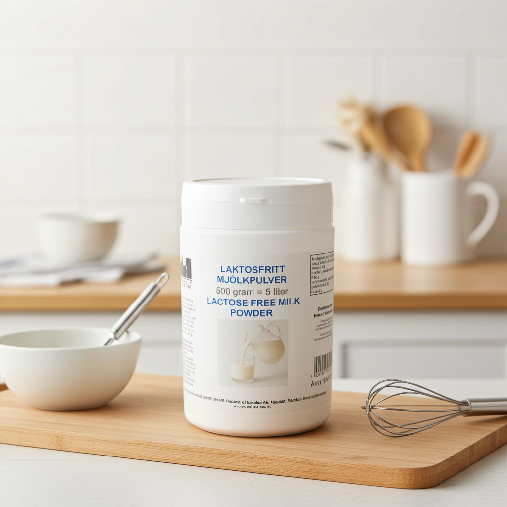 Laktosefritt melkepulver | Lang holdbarhet