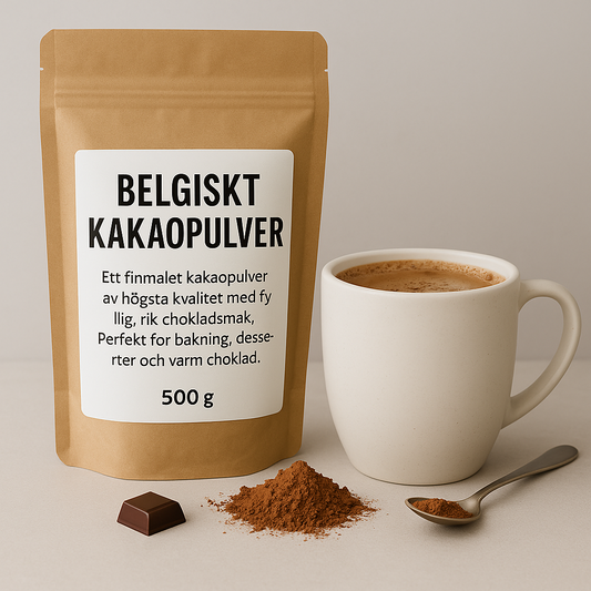 Belgiskt Kakaopulver 500 g
