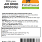 Lufttorkad Broccoli 200 gram
