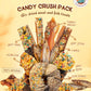 Candy Crush Paket - Lufttorkade hundgodisar med dogfetti 200 g