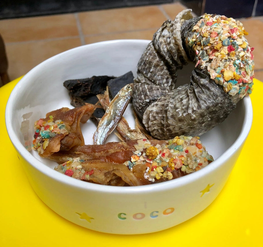 Candy Crush Paket - Lufttorkade hundgodisar med dogfetti 200 g