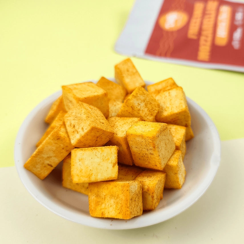 Pakastekuivattua mozzarellajuustoa ja piri-piriä (85 grammaa)