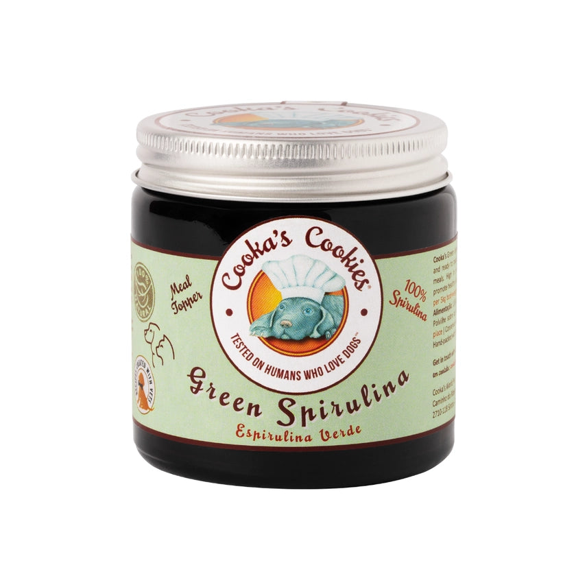 Grønn Spirulina - Kosttilskudd for katter og hunder 45 g
