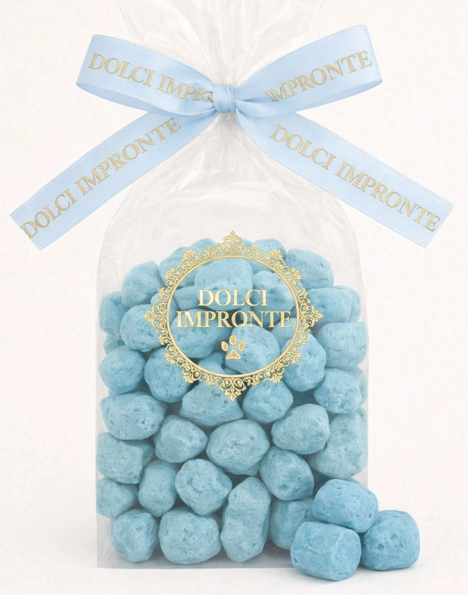 Dolci Impronte Blåbärssmakade Kakor 140g - Mördegskex i Påse