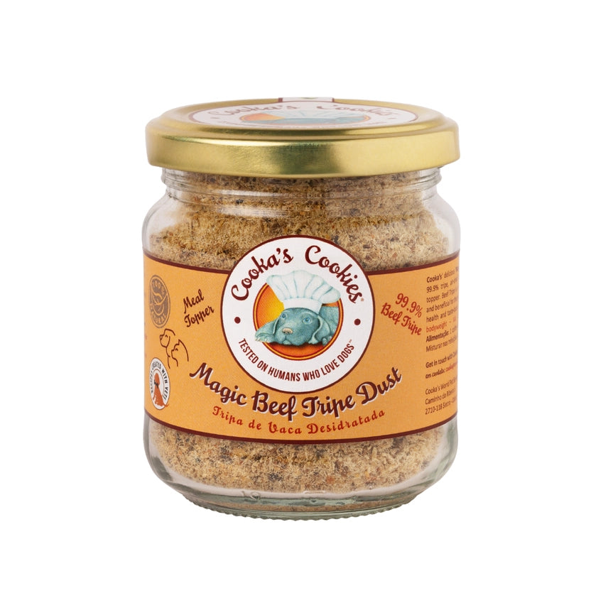 Magic Tripe Dust - Mattilskudd med storfeinnmat for katter og hunder 65 g