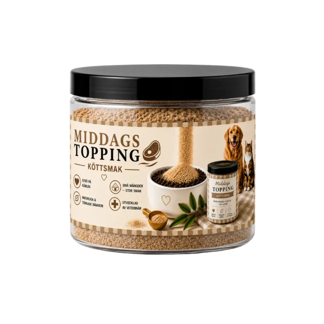 MiddagsTopping Köttsmak 60 g