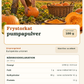Frystorkat pumpapulver – 100 g