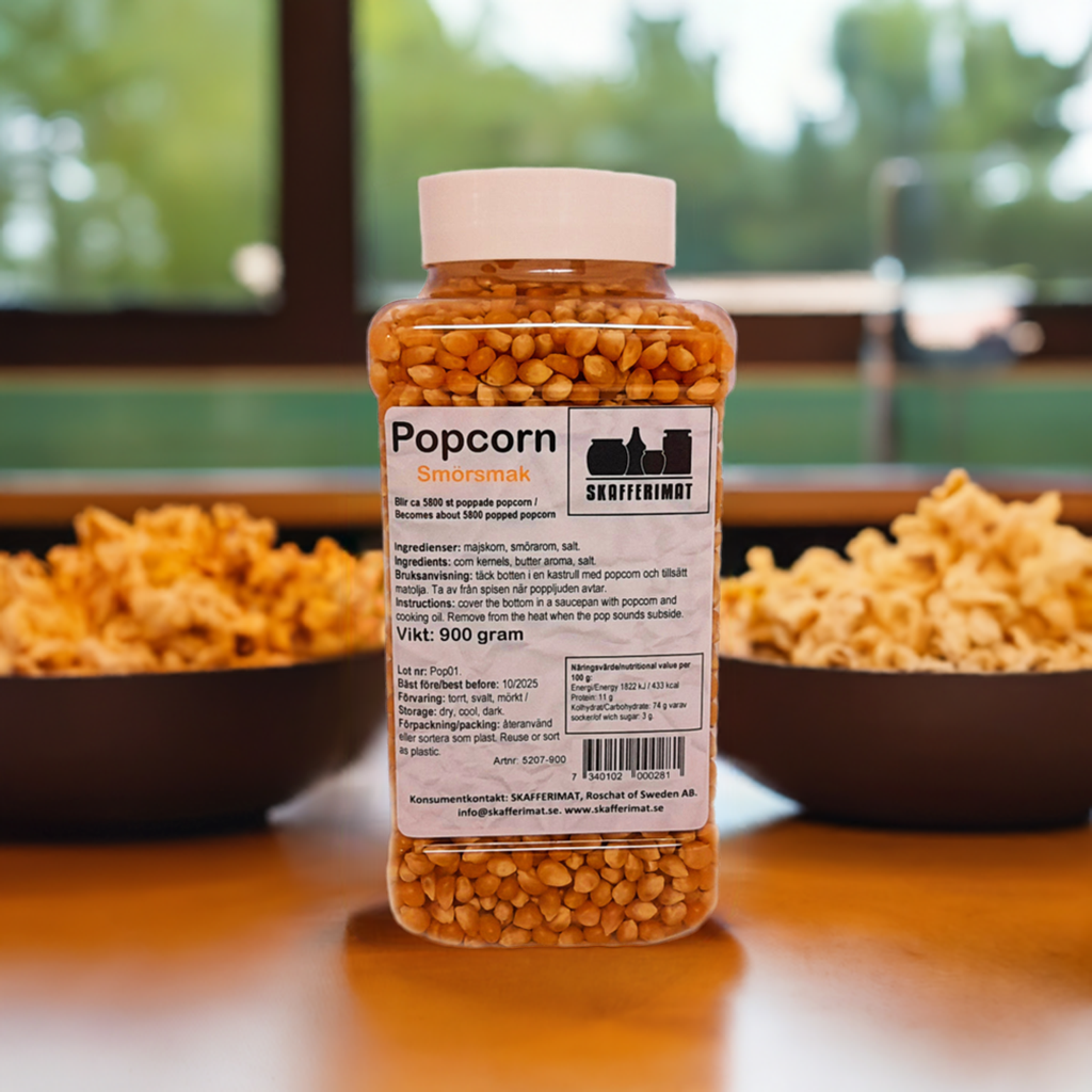 Popcorn Gourmet 900g (voin makuinen)