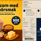 Popcorn Gourmet 900g (Smörsmak)