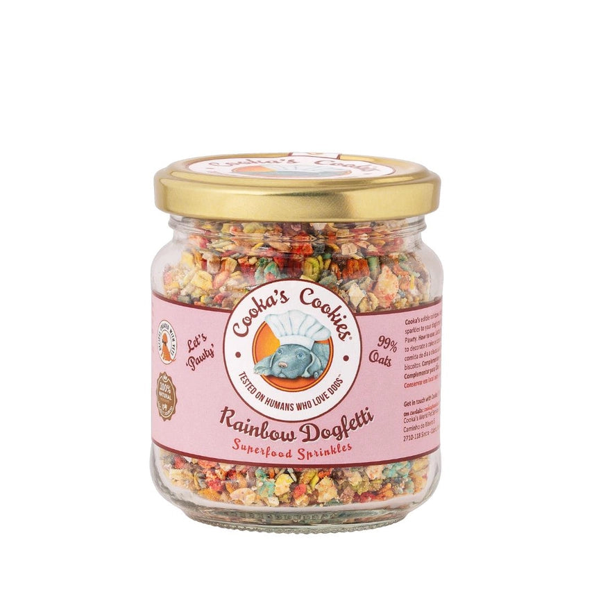 Rainbow Dogfetti - Supermatstrøssel til hundemat og fester
