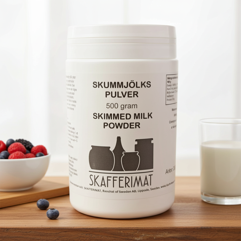 Skummjölkspulver | Lång hållbarhet & högt protein