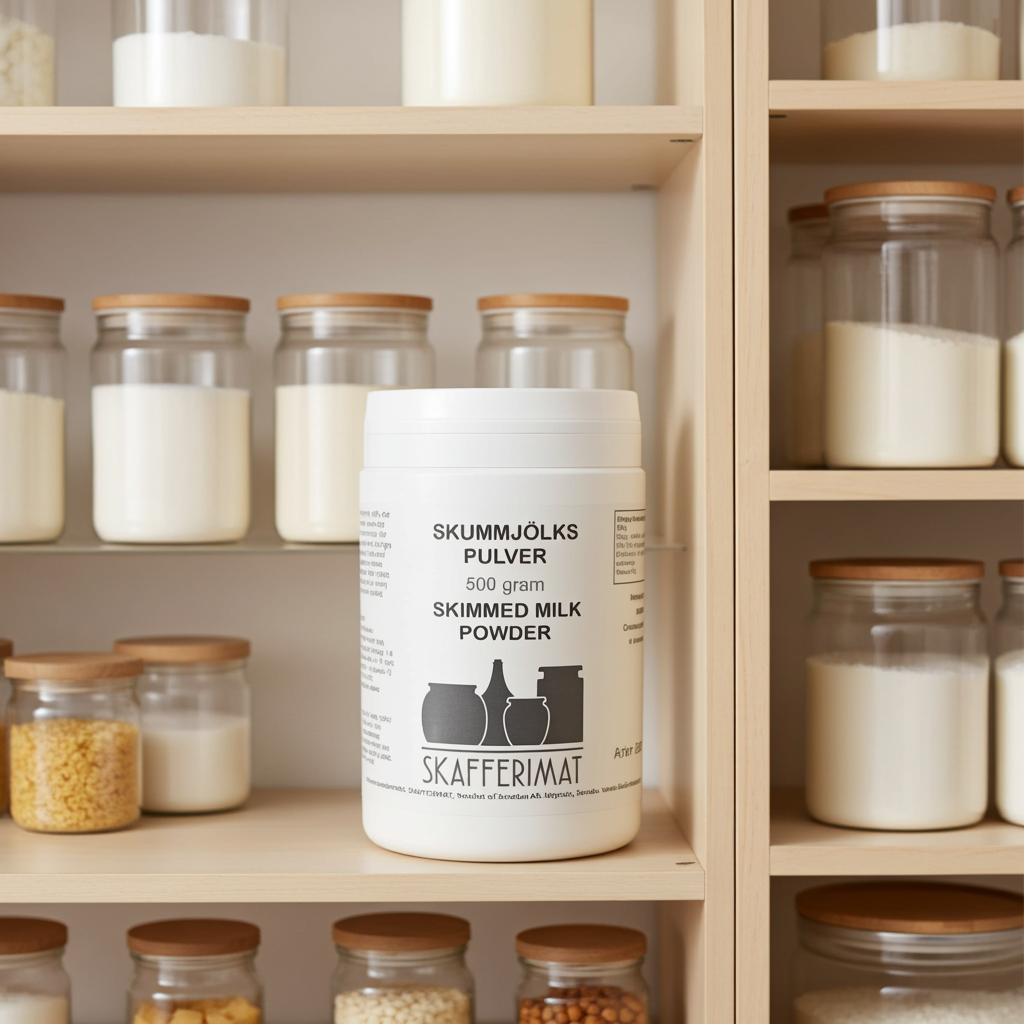Skummjölkspulver | Lång hållbarhet & högt protein