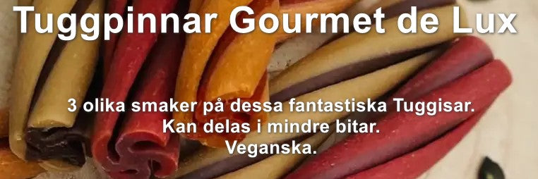 Twistpinnar – Vegetariska tuggben för hundar