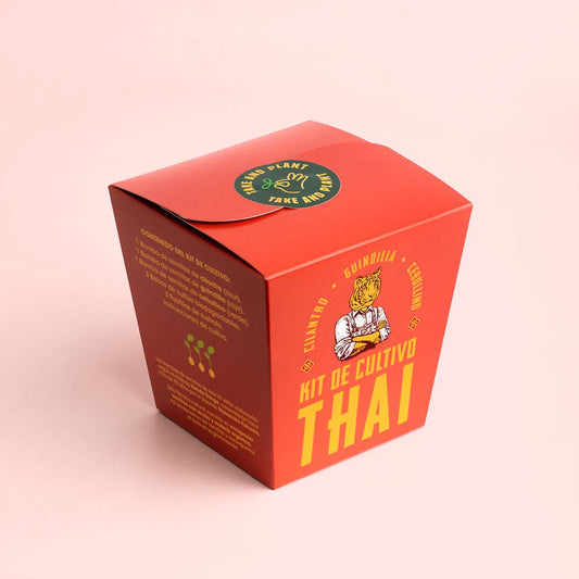 Thailändskt odlingskit 🌿Koriander, chili & gräslök