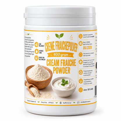 Crème Fraichepulver | Äkta spraytorkad crème fraîche
