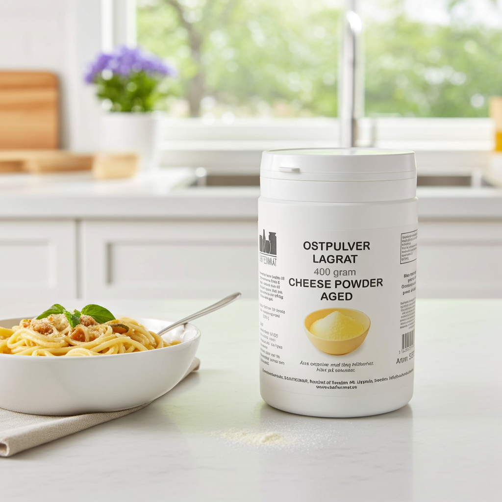 Ostpulver | Lagrad dansk hårdost