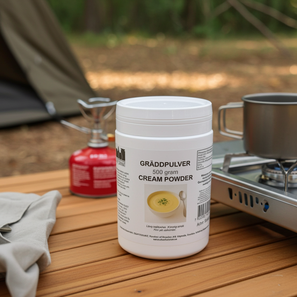 Gräddpulver | Äkta lufttorkad grädde