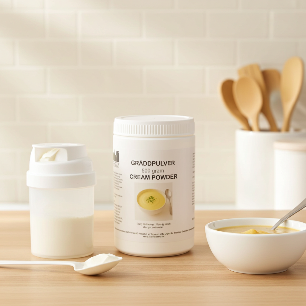 Gräddpulver | Äkta lufttorkad grädde