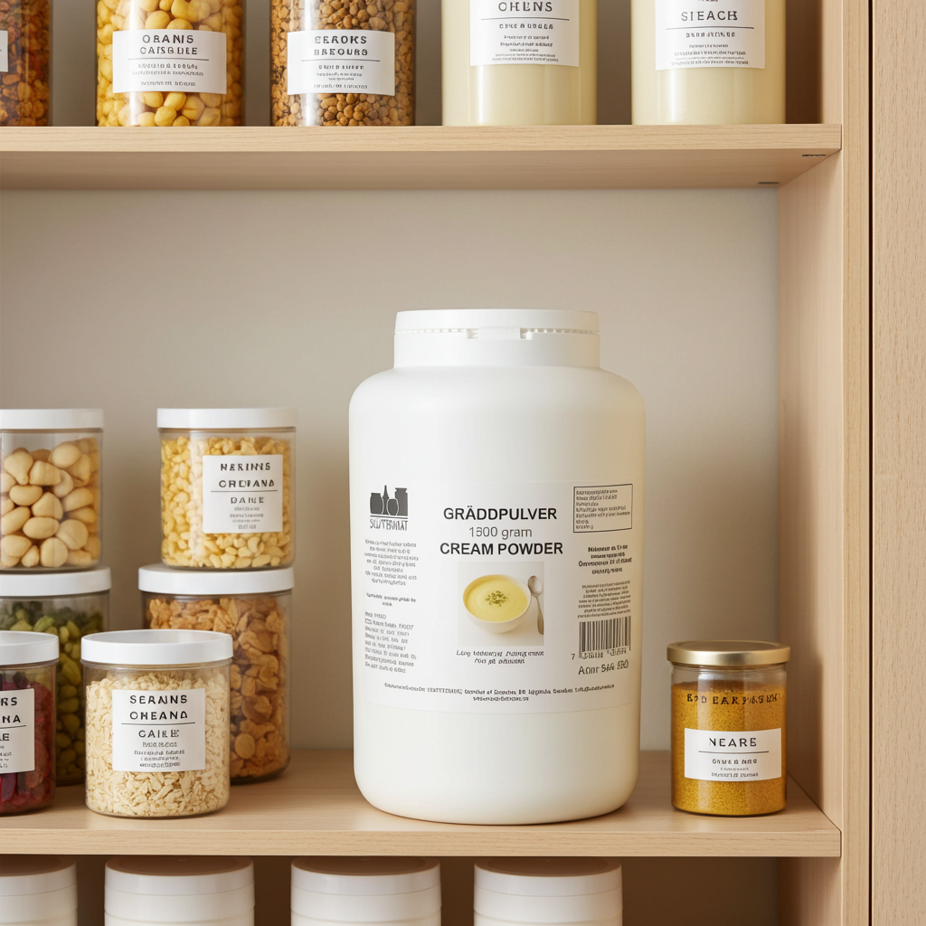 Gräddpulver | Äkta lufttorkad grädde
