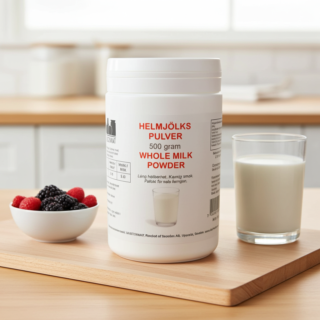 Helmjölkspulver | Torrmjölk med hög fetthalt